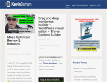 Tablet Screenshot of kevinbarham.net